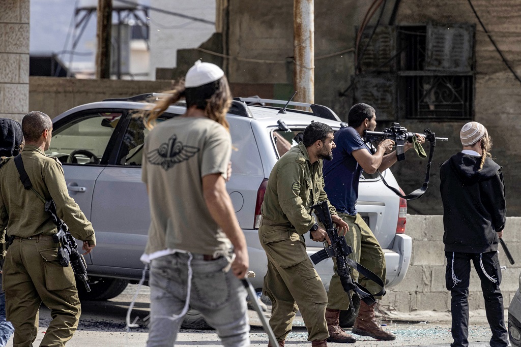 Image of Israeli military officer statement