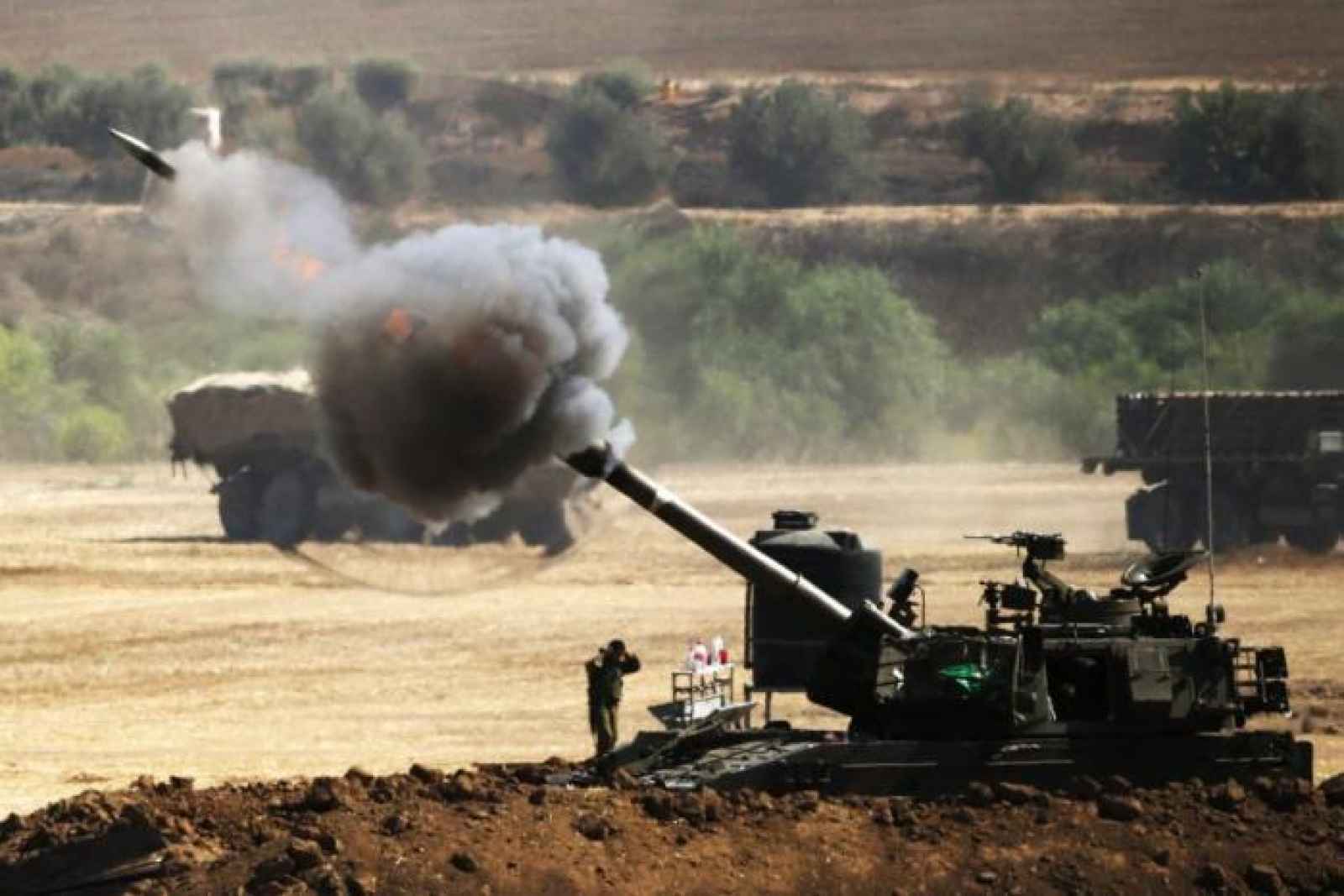 Image of Israeli military officer statement