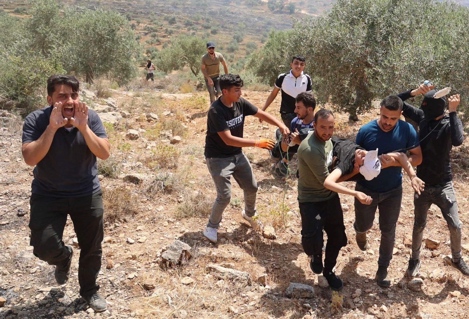Image of Israeli military officer statement