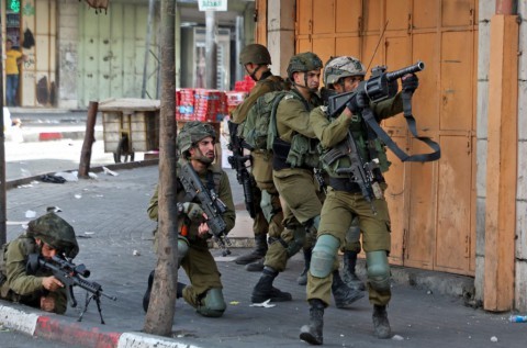 Image of Israeli military officer statement
