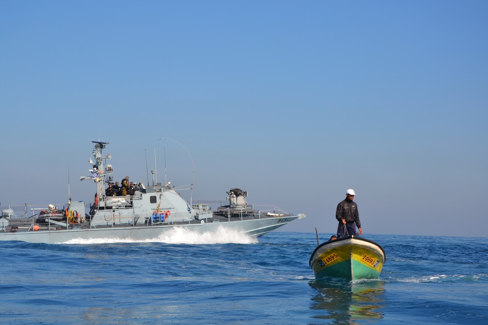 Image of Israeli military officer statement