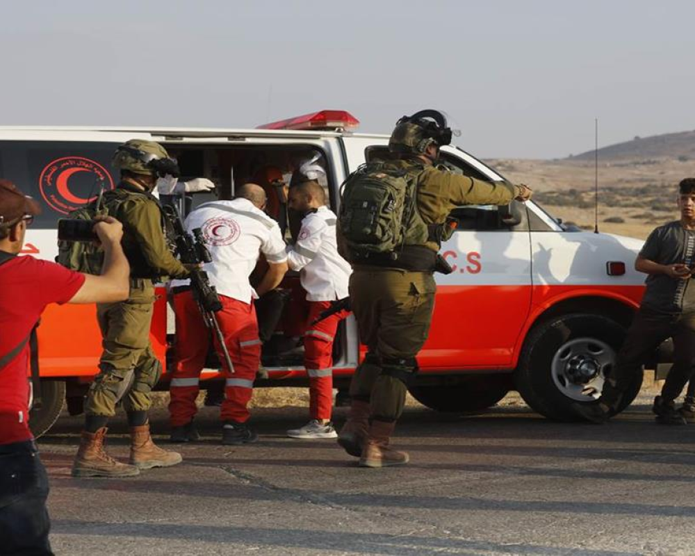 Image of Israeli military officer statement