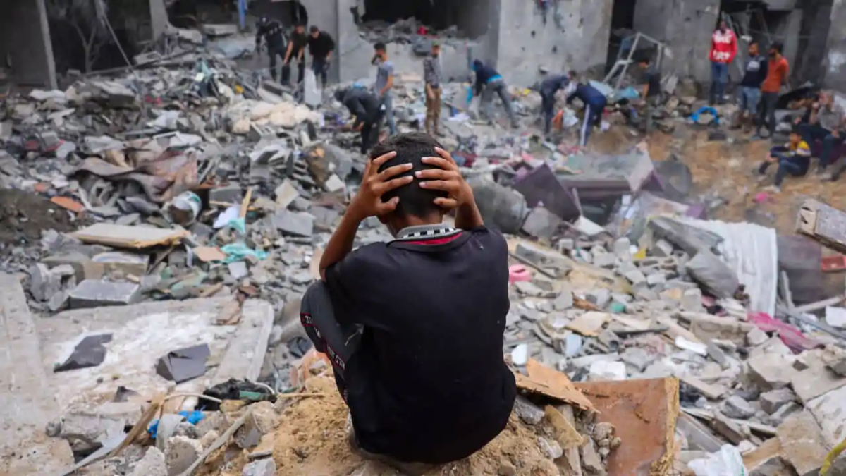 Image of Israeli military officer statement