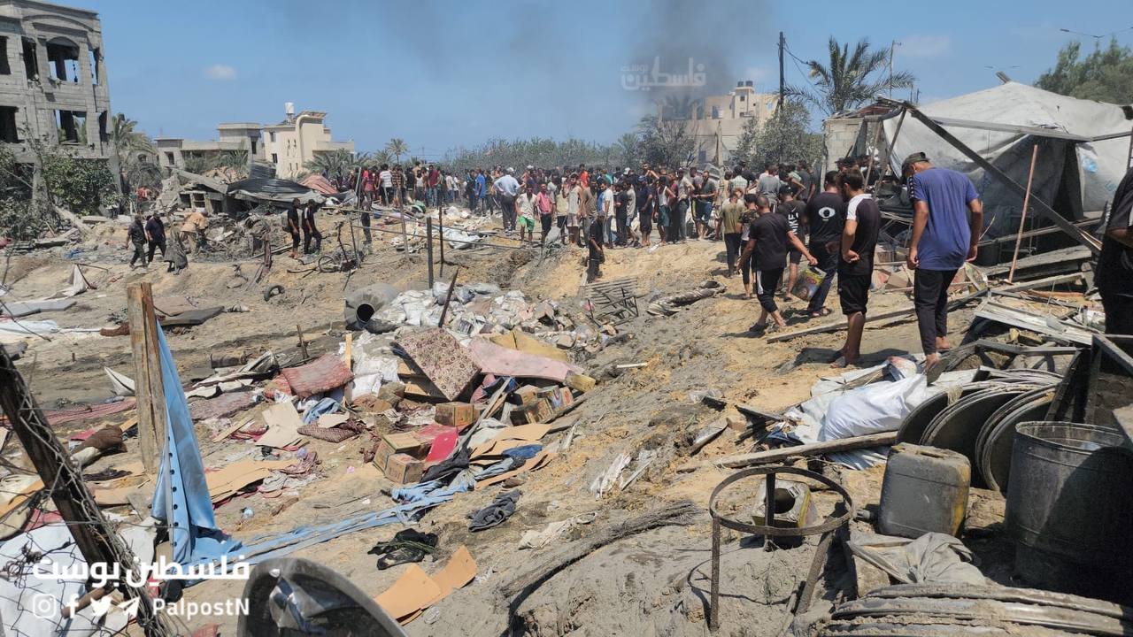 Image of Israeli military officer statement