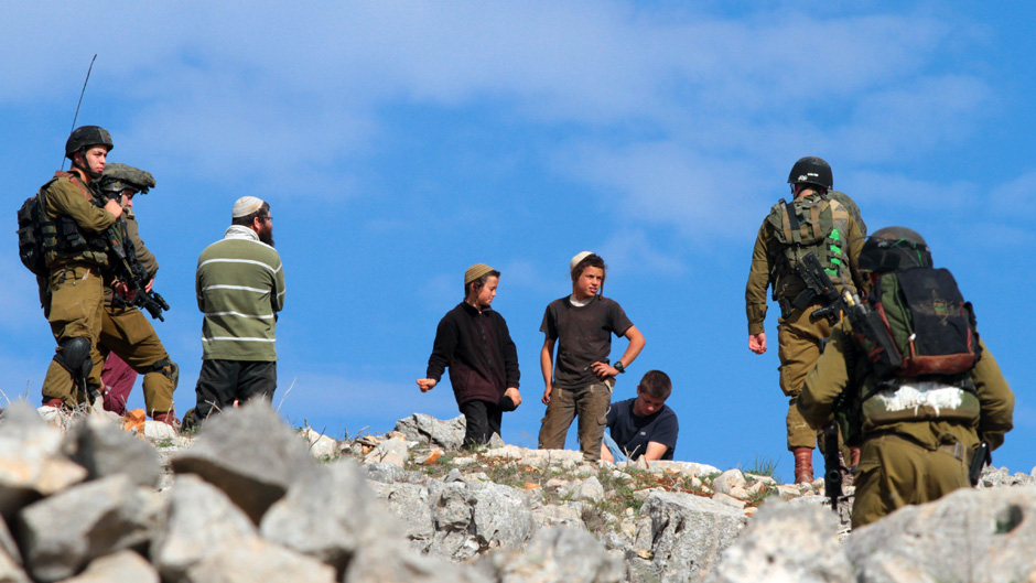 Image of Israeli military officer statement