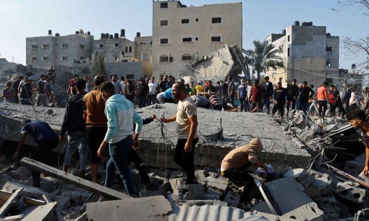 Image of Israeli military officer statement