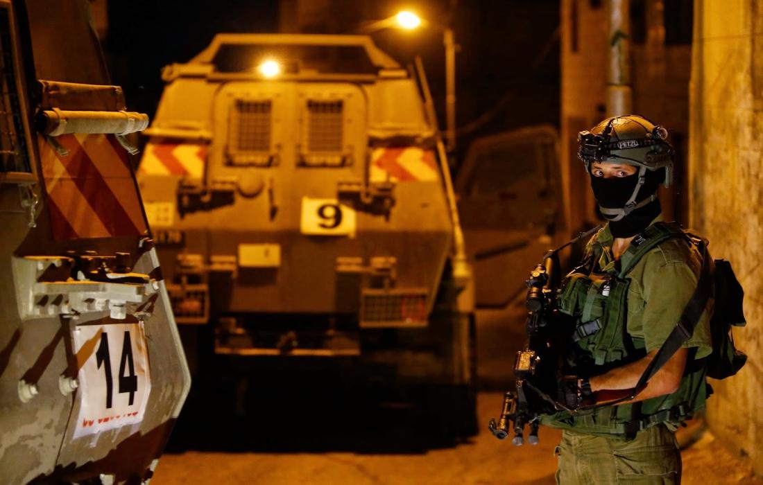 Image of Israeli military officer statement