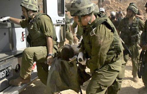 Image of Israeli military officer statement
