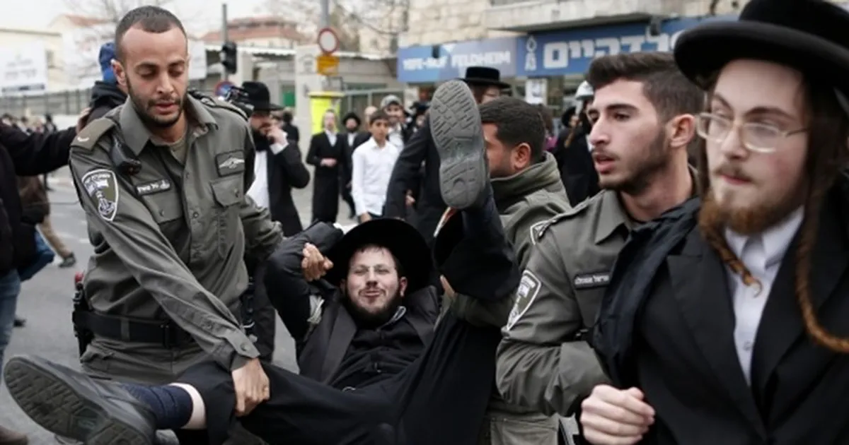 Image of Israeli military officer statement