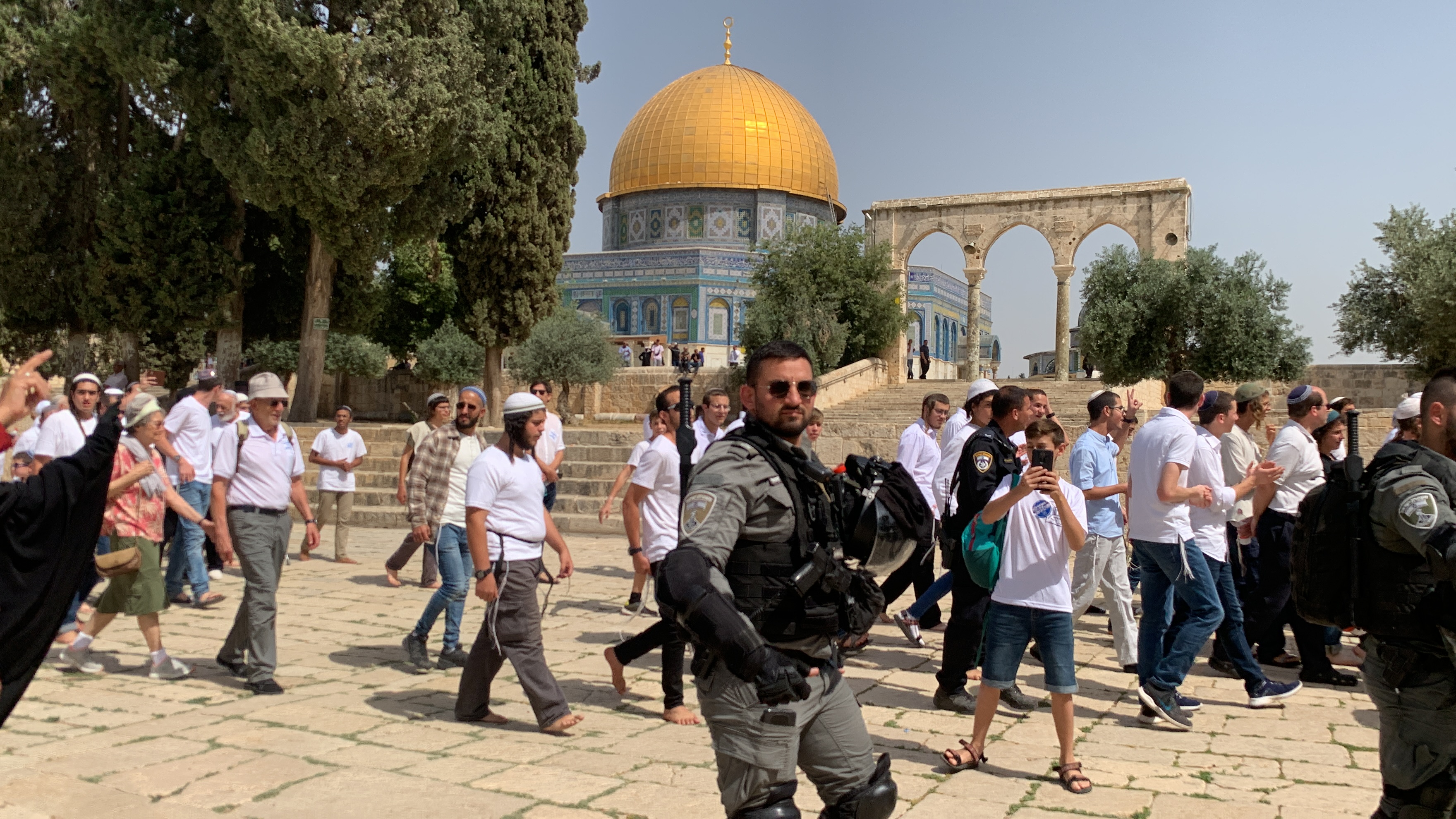 Image of Israeli military officer statement