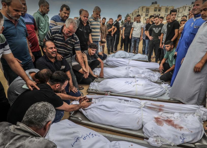 Image of Israeli military officer statement