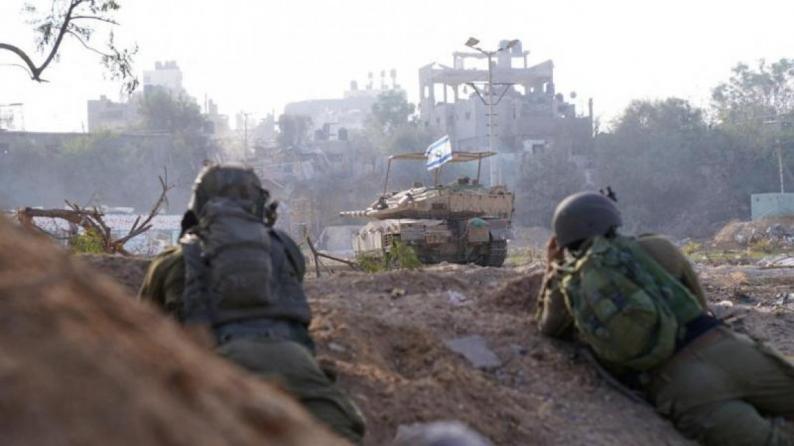 Image of Israeli military officer statement