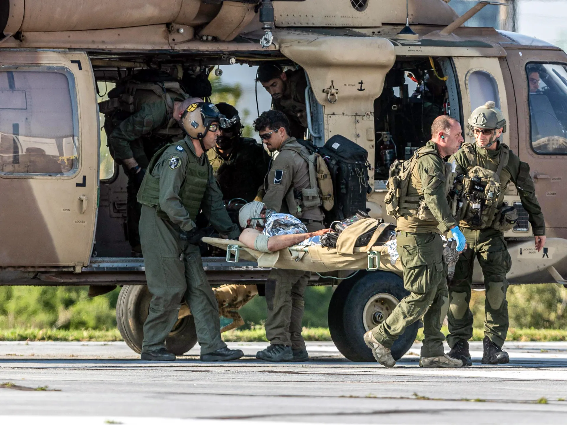 Image of Israeli military officer statement