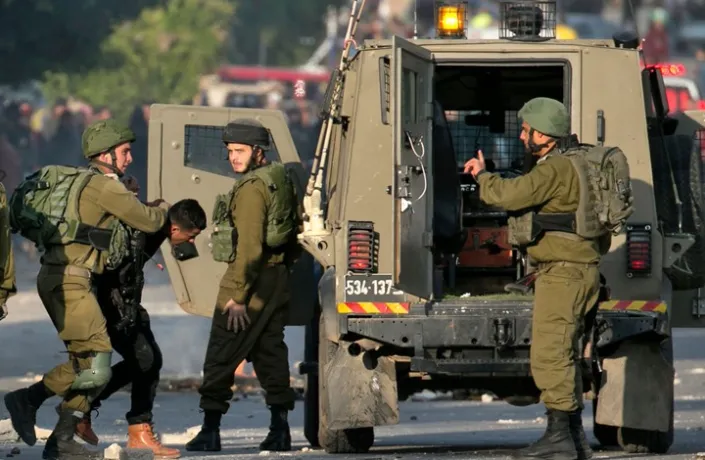 Image of Israeli military officer statement