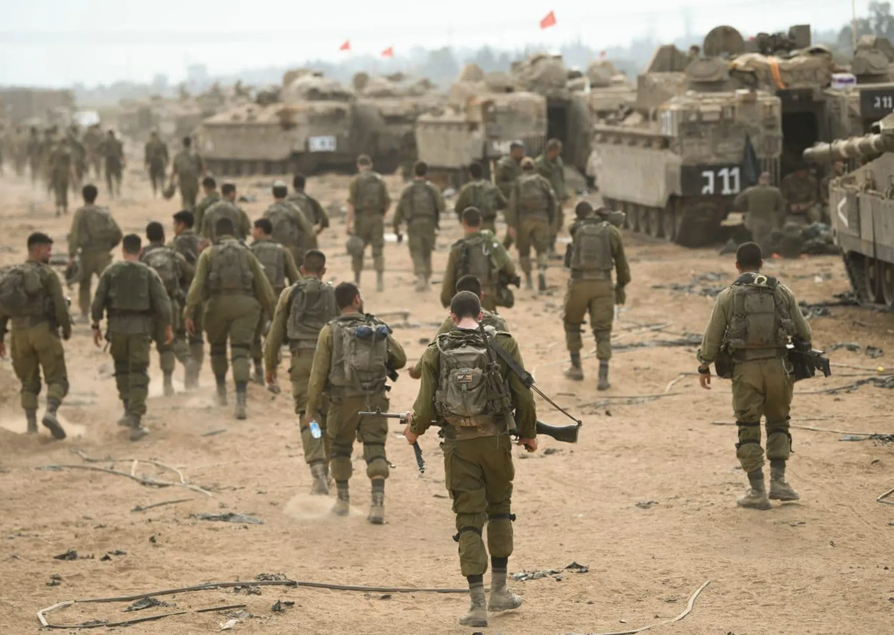 Image of Israeli military officer statement