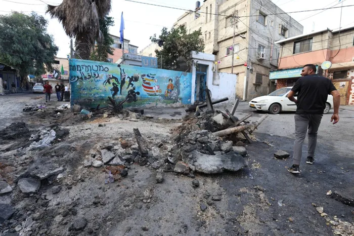 Image of Israeli military officer statement