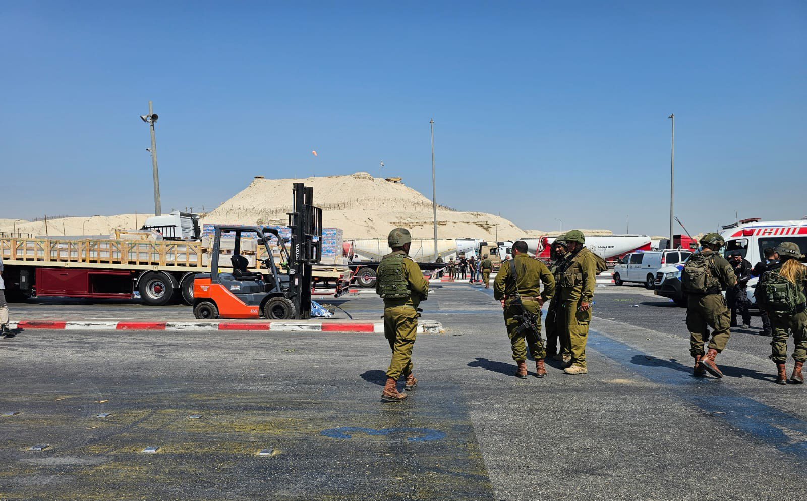 Image of Israeli military officer statement