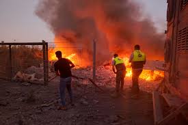 Image of Israeli military officer statement