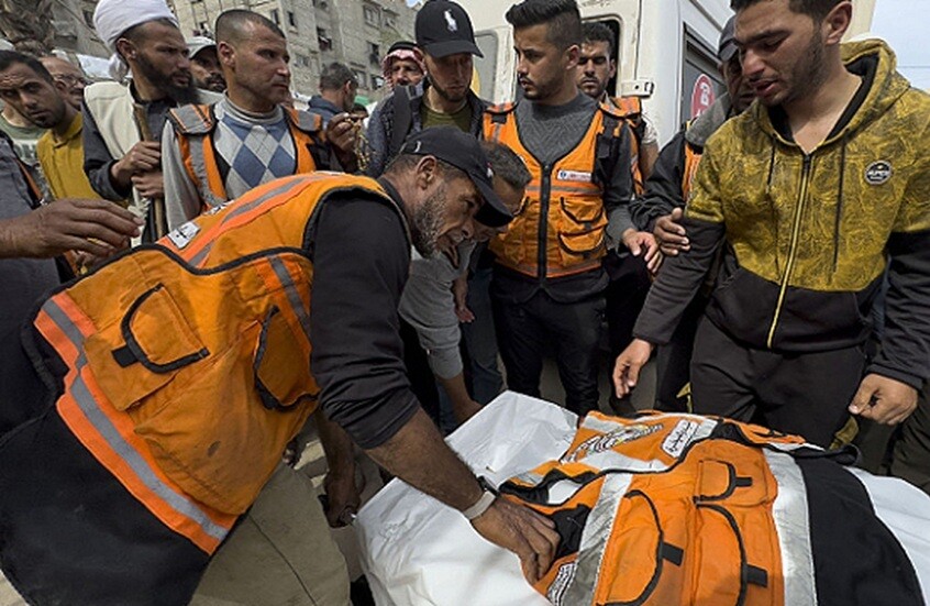Image of Israeli military officer statement