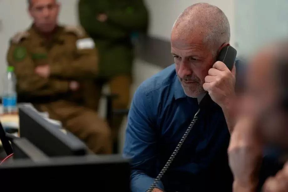 Image of Israeli military officer statement