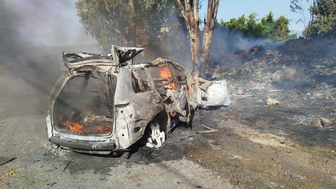 Image of Israeli military officer statement
