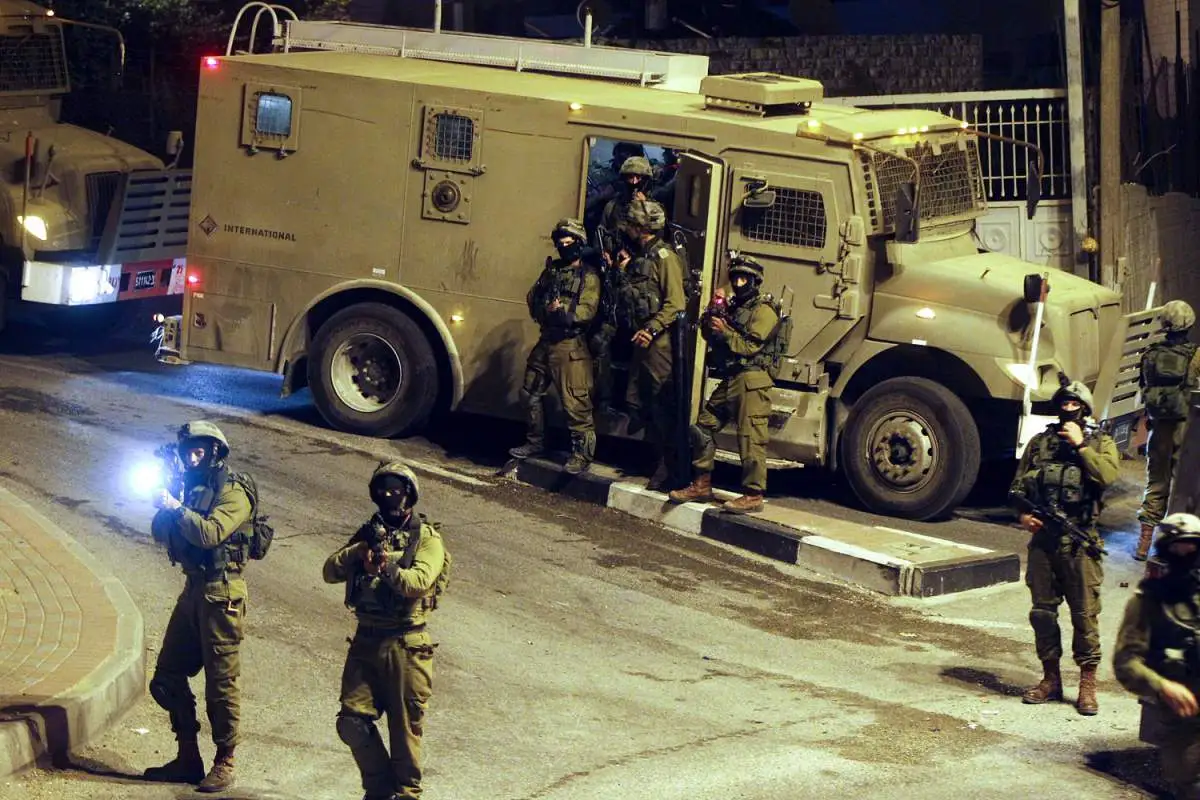 Image of Israeli military officer statement